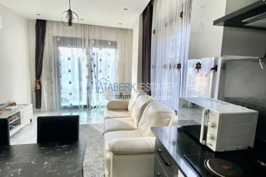 Kupuj Apartament 1+1 umeblowany w kompleksie z infrastrukturą, dzielnica Oba, Alanya 5