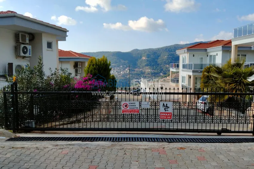 Willa 3 + 1 częściowo umeblowana z panoramicznym widokiem, okolica Bektas - Alanya 5 