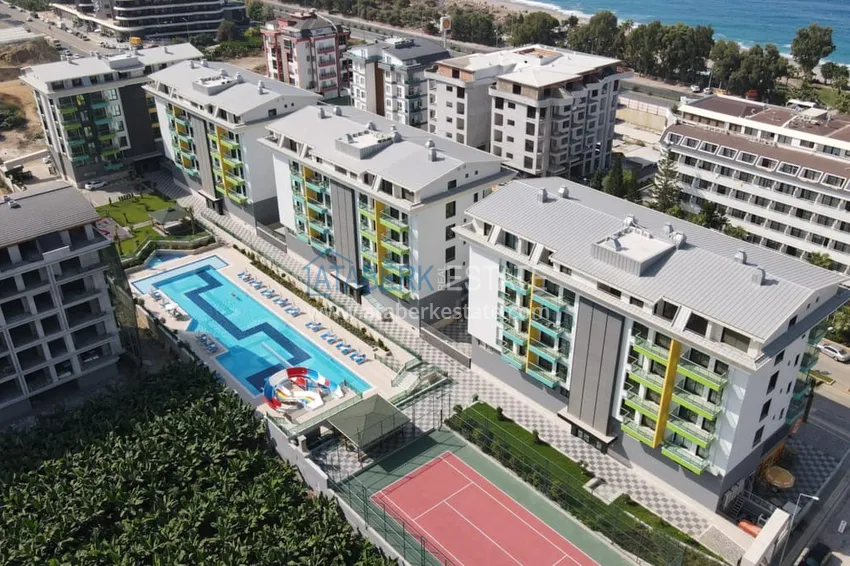 Dwupoziomowy penthouse 2+1 z widokiem na góry w komfortowym kompleksie, dzielnica Kargicak — Alanya 5 