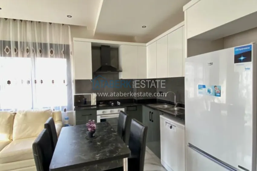 Kupuj Apartament 1+1 umeblowany w kompleksie z infrastrukturą, dzielnica Oba, Alanya 6