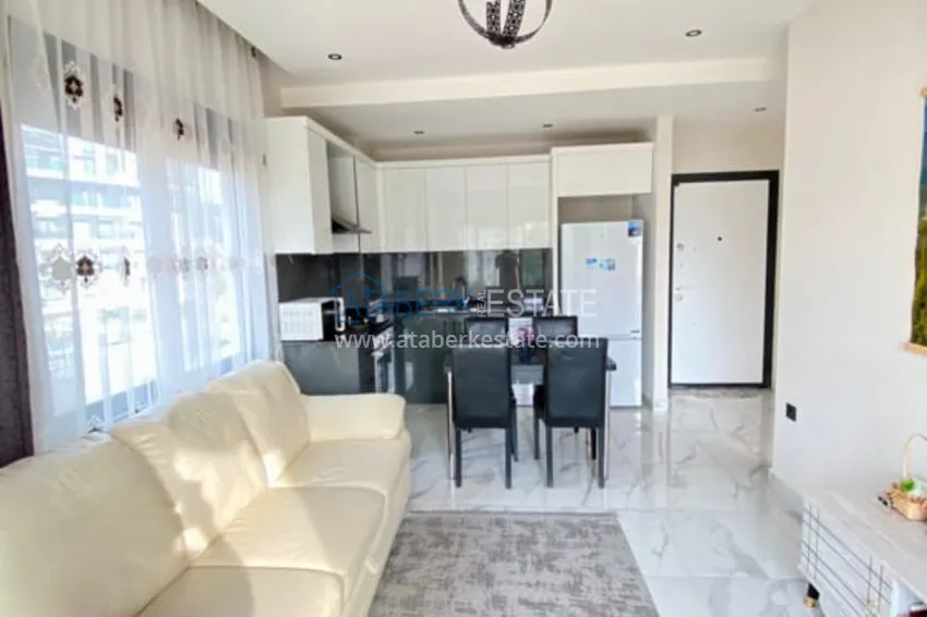 Kupuj Apartament 1+1 umeblowany w kompleksie z infrastrukturą, dzielnica Oba, Alanya 7