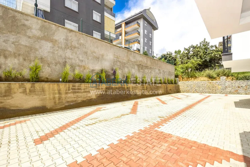 Apartament 1+1 w Alanyi, dzielnica Oba - z nowymi meblami i widokiem na góry  6 
