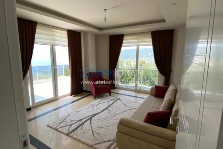 Kupuj  Willa 3 + 1 częściowo umeblowana z panoramicznym widokiem, okolica Bektas - Alanya 8 