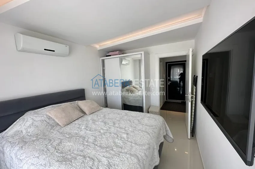 Kupuj  Penthouse 1+1 do wynajęcia w centrum Alanyi w ekskluzywnym kompleksie mieszkalnym  7 