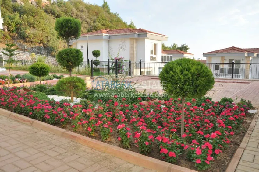 Willa 3 + 1 częściowo umeblowana z panoramicznym widokiem, okolica Bektas - Alanya 6 