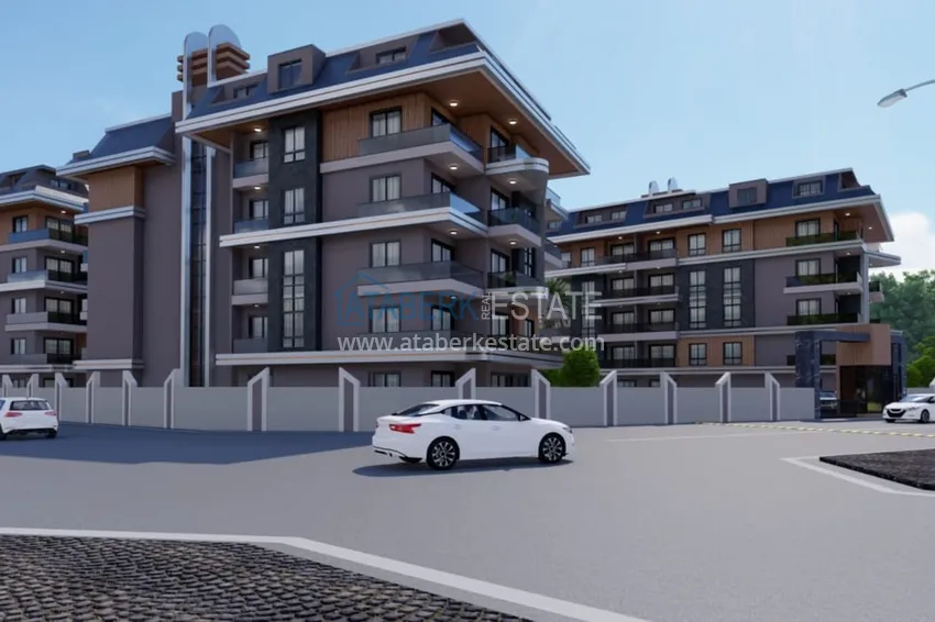 🔥 Nasz projekt! Niedrogie nieruchomości inwestycyjne bez pośredników w budowie w Oba, Alanya 9 