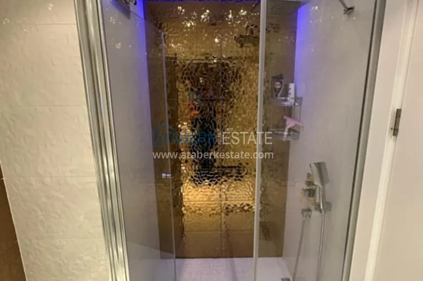 Kupuj  Penthouse 1+1 do wynajęcia w centrum Alanyi w ekskluzywnym kompleksie mieszkalnym  9 