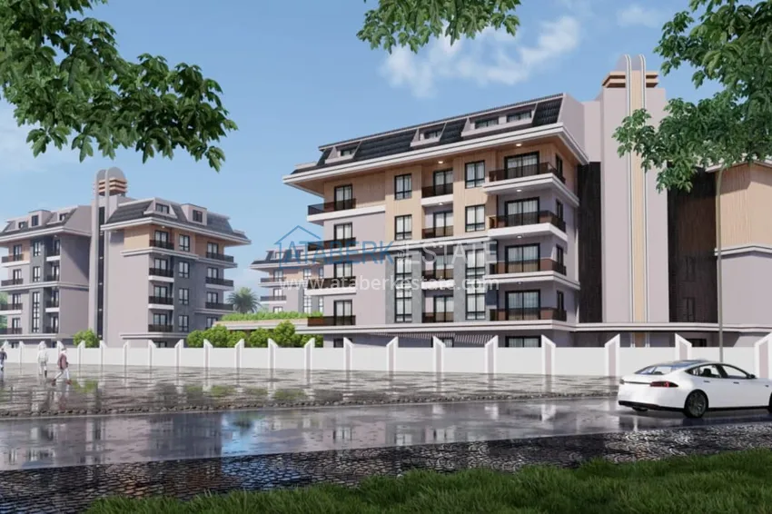 🔥 Nasz projekt! Niedrogie nieruchomości inwestycyjne bez pośredników w budowie w Oba, Alanya 10 