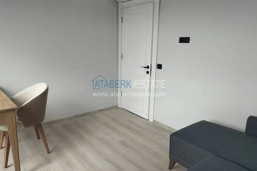 Kupuj  Dwupoziomowy penthouse 2+1 częściowo umeblowany z widokiem na morze, dzielnica Oba - Alanya. Nadaje się do zezwolenia na pobyt! 11 