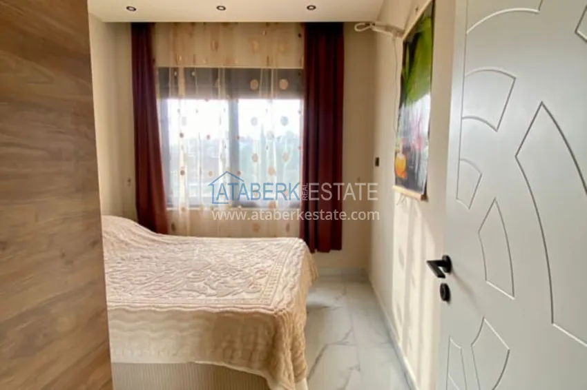 Kupuj Apartament 1+1 umeblowany w kompleksie z infrastrukturą, dzielnica Oba, Alanya 11