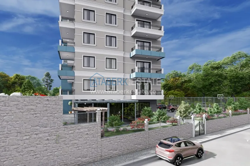 Nowy projekt osiedla mieszkaniowego z koncepcją PETS LOVER w dzielnicy Demirtas 12 