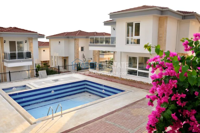 Willa 3 + 1 częściowo umeblowana z panoramicznym widokiem, okolica Bektas - Alanya 9 