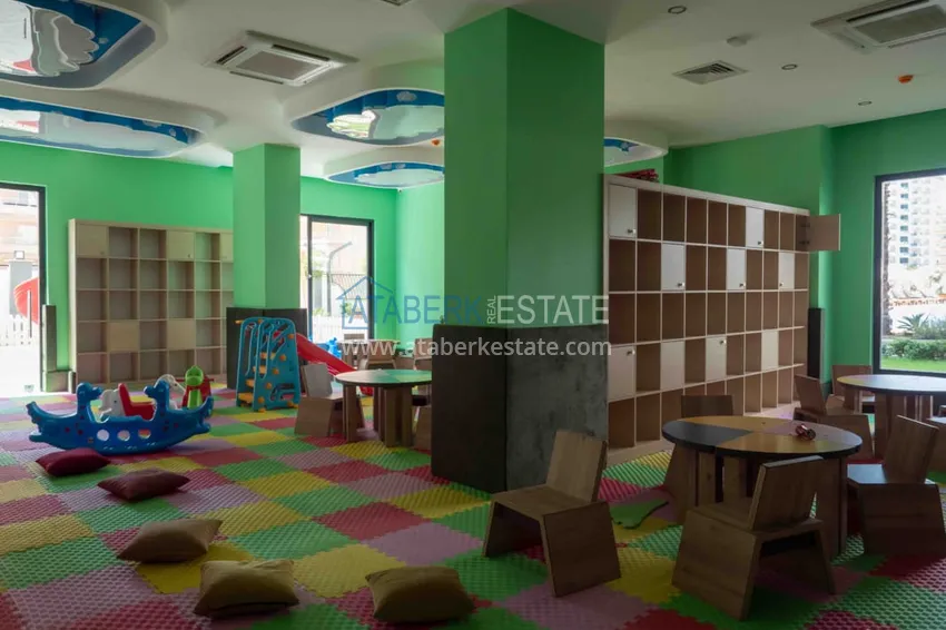 1+1 mieszkanie do wynajęcia w Mahmutlar w kompleksie z infrastrukturą hotelową A94 41 