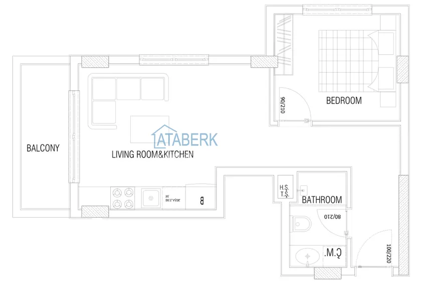 Kupuj taniej Apartamenty od dewelopera w Kargicaku w nowym projekcie inwestycyjnym 6 
