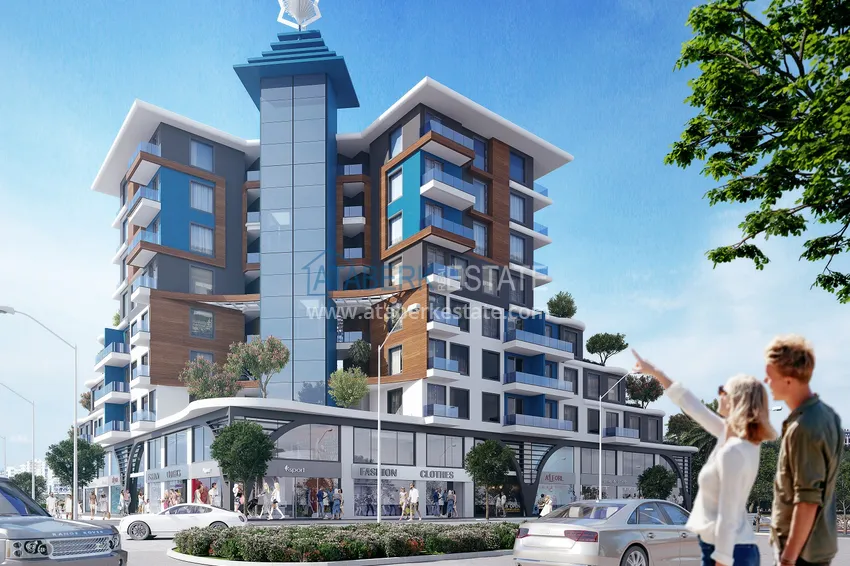 Niedrogie apartamenty w Antalyi — Altintash w nowym kompleksie mieszkalnym 12 