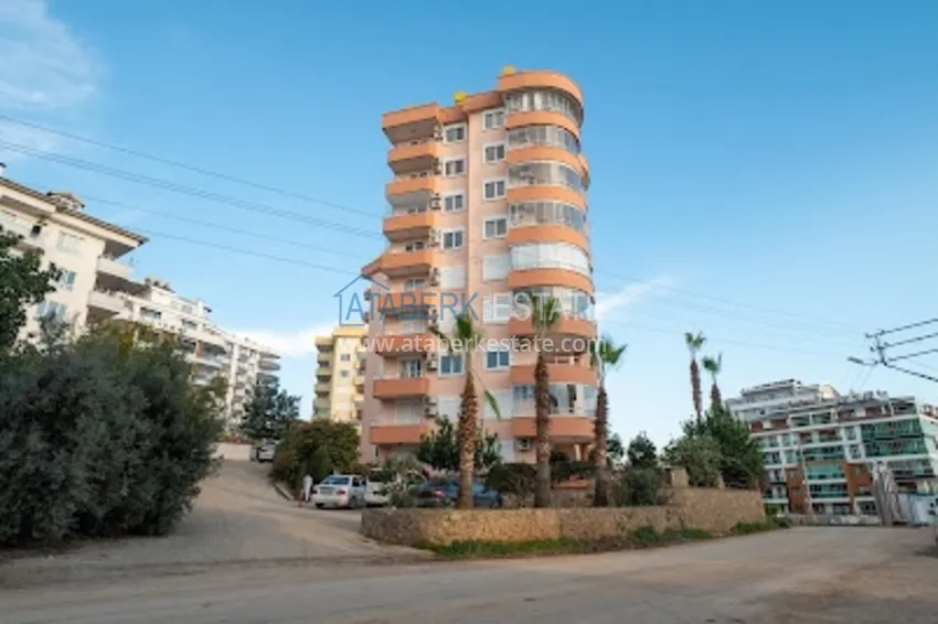 Apartament 2+1 z meblami i widokiem na góry zaledwie 350 metrów od morza, dzielnica Tosmur — Alanya 4 