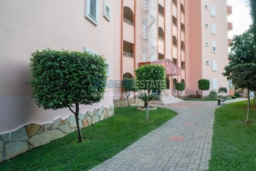 Apartament 2+1 z meblami i widokiem na góry zaledwie 350 metrów od morza, dzielnica Tosmur — Alanya 8 