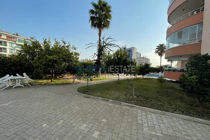 Apartament 2+1 z meblami i widokiem na góry zaledwie 350 metrów od morza, dzielnica Tosmur — Alanya 10 