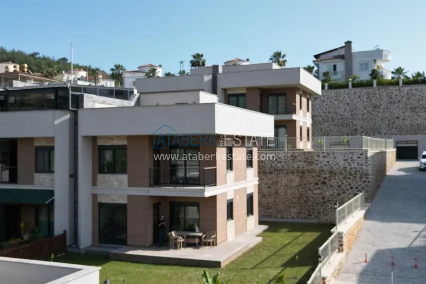 Wynajmij willę bliźniacą w wiosce wiejskiej — dzielnica Alanya Kargicak nr 53 4 
