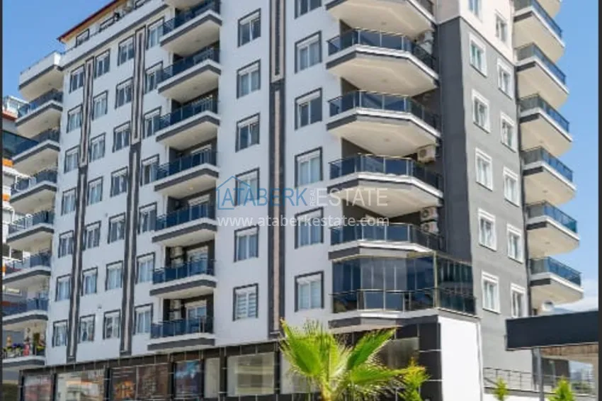 Umeblowany penthouse z widokiem w kompleksie przy głównej ulicy dzielnicy Mahmutlar 3 