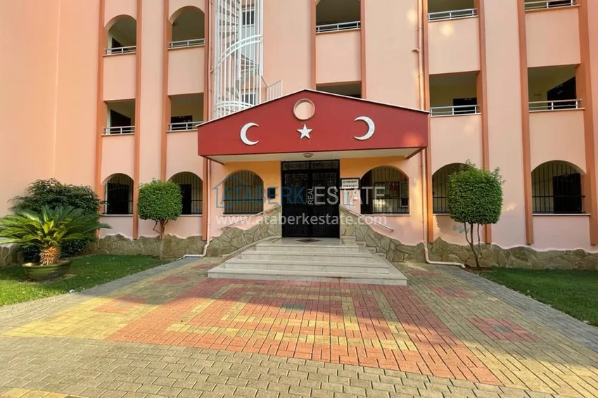 Apartament 2+1 z meblami i widokiem na góry zaledwie 350 metrów od morza, dzielnica Tosmur — Alanya 12 