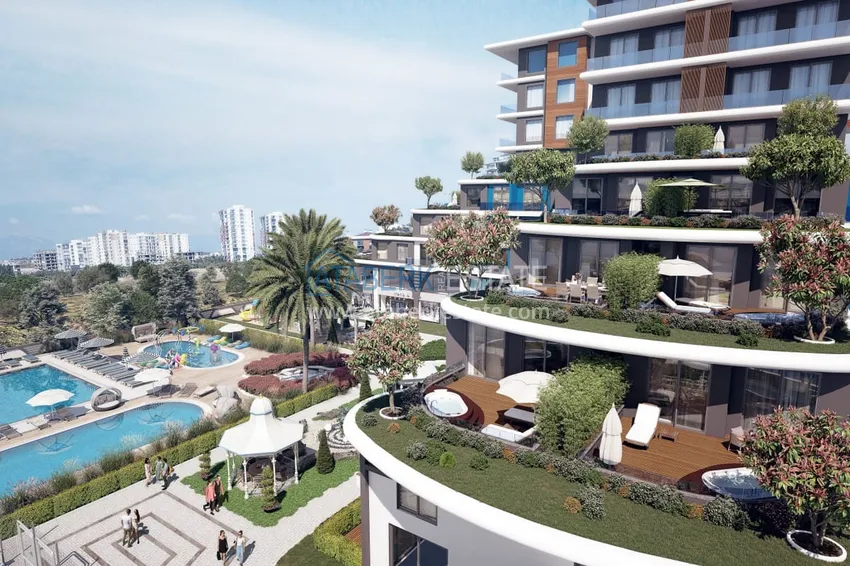 Niedrogie apartamenty w Antalyi — Altintash w nowym kompleksie mieszkalnym 6 