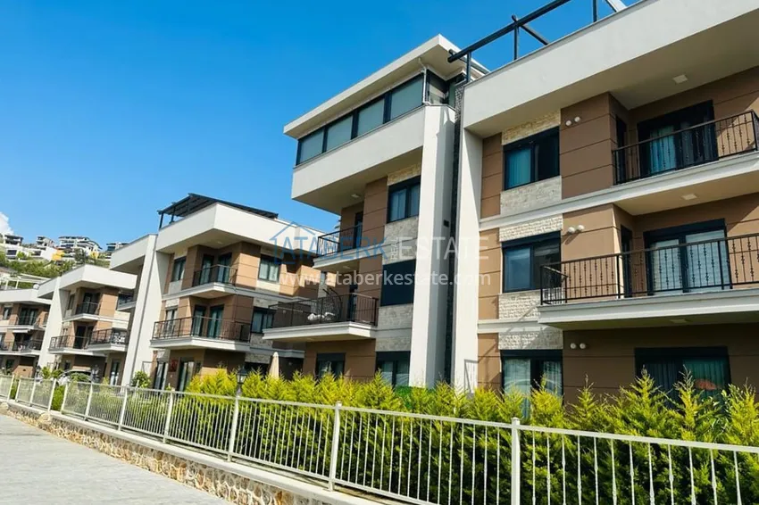 Wynajmij willę bliźniacą w wiosce wiejskiej — dzielnica Alanya Kargicak nr 53 7 
