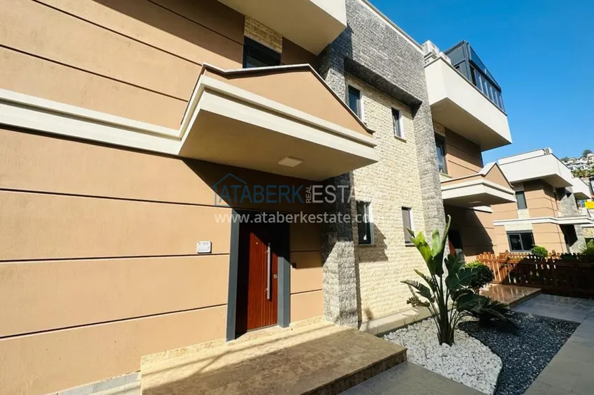 Wynajmij willę bliźniacą w wiosce wiejskiej — dzielnica Alanya Kargicak nr 53 8 