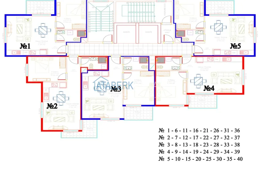 Kupuj taniej Apartament 1+1 w nowym nowoczesnym kompleksie - dzielnica Avsallar, Alanya 2 