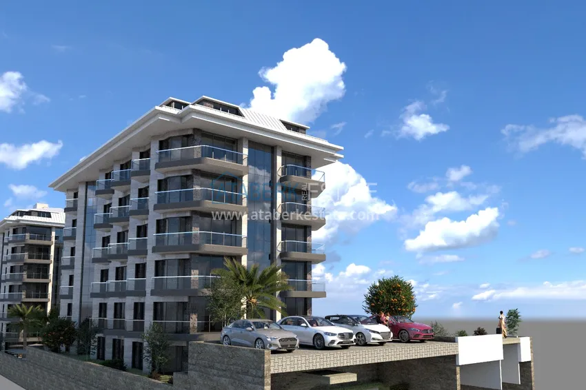 Kompleks mieszkaniowy premium przy plaży w Mahmutlar, Alanya 4 