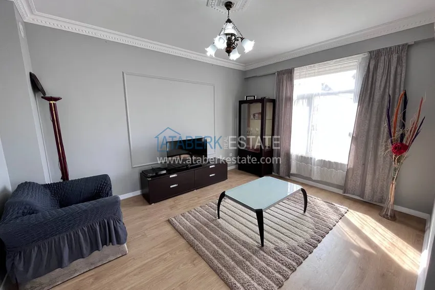 Kupuj  Czterokondygnacyjna kamienica 3+2 z meblami i widokiem na morze — Alanya, Kestel 1 