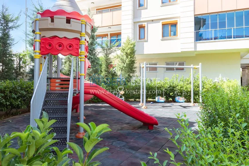 Umeblowany apartament 2+1 z przeszklonym balkonem w prestiżowym kompleksie - Oba, Alanya 8 