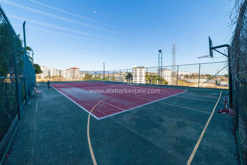 Trzypokojowy apartament pod klucz z widokiem na morze w Avsallar, Alanya  17 
