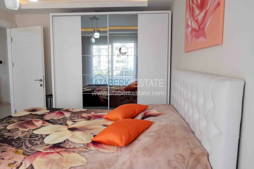 Kupuj  Jednopokojowy umeblowany apartament 100 metrów od morza - dzielnica Mahmutlar, Alanya 14 