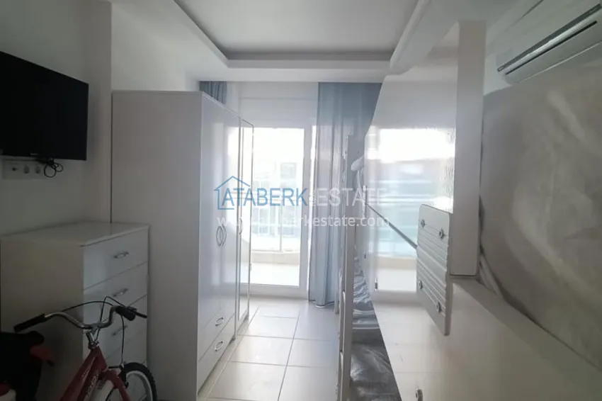 Kupuj  Trzypokojowy apartament pod klucz z widokiem na morze w Avsallar, Alanya  15 