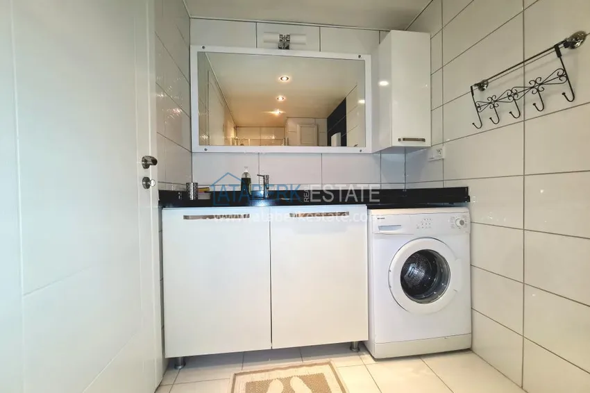 Kupuj  Umeblowany apartament 2+1 z przeszklonym balkonem w prestiżowym kompleksie - Oba, Alanya 15 