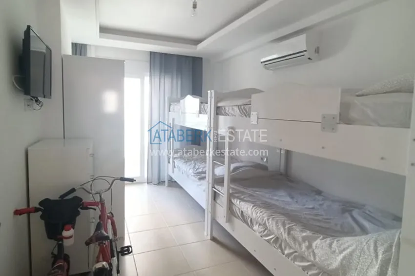 Kupuj  Trzypokojowy apartament pod klucz z widokiem na morze w Avsallar, Alanya  16 