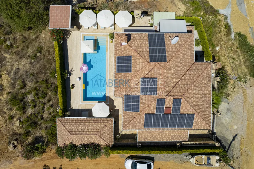 Wolnostojący dwupiętrowy domek pod klucz w dzielnicy Avsallar, Alanya 20 