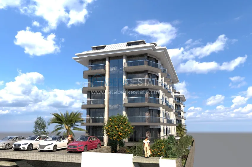Kompleks mieszkaniowy premium przy plaży w Mahmutlar, Alanya 3 