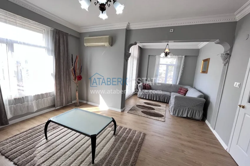 Kupuj  Czterokondygnacyjna kamienica 3+2 z meblami i widokiem na morze — Alanya, Kestel 2 