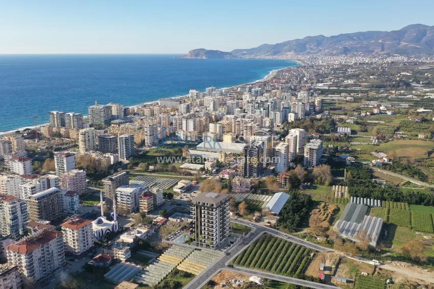 Luksusowy kompleks mieszkalny w Alanya, dzielnica Mahmutlar 1 