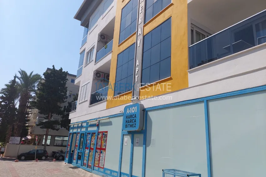 Mieszkanie z jedną sypialnią do wynajęcia w centrum Alanyi, 4 minuty spacerem od plaży Kleopatra  2 