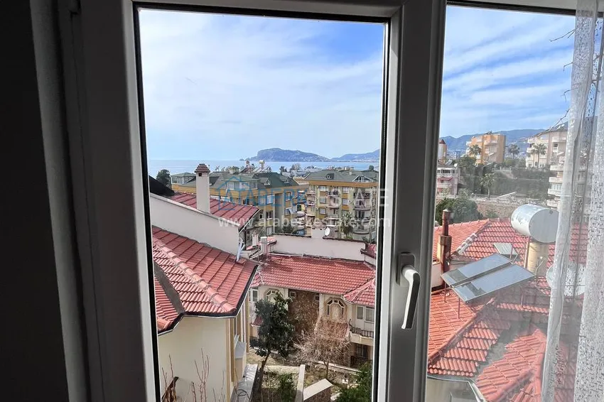 Kupuj  Czterokondygnacyjna kamienica 3+2 z meblami i widokiem na morze — Alanya, Kestel 21 