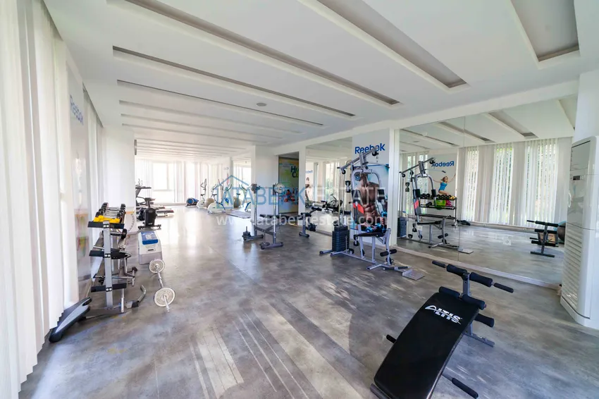 Trzypokojowy apartament pod klucz z widokiem na morze w Avsallar, Alanya  22 