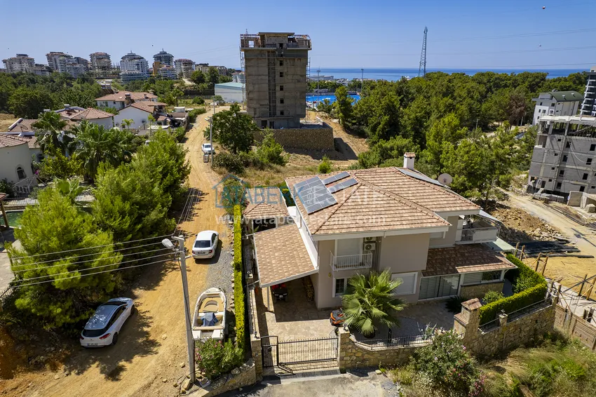 Wolnostojący dwupiętrowy domek pod klucz w dzielnicy Avsallar, Alanya 23 