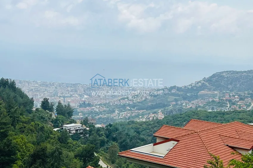 Kupuj  Umeblowany dwupoziomowy z widokiem bezpośrednio od właściciela — górska dzielnica Bektash, Alanya 25 