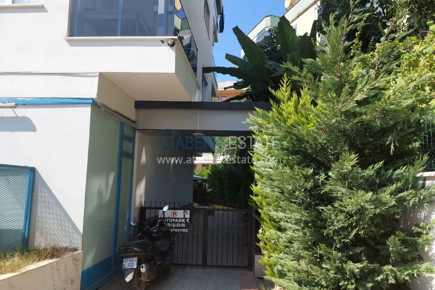 Mieszkanie z jedną sypialnią do wynajęcia w centrum Alanyi, 4 minuty spacerem od plaży Kleopatra  3 
