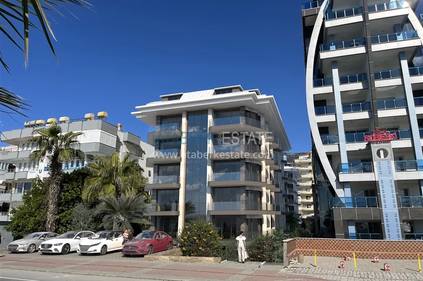 Kompleks mieszkaniowy premium przy plaży w Mahmutlar, Alanya 1 