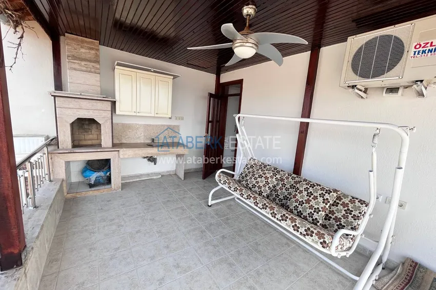 Kupuj  Czterokondygnacyjna kamienica 3+2 z meblami i widokiem na morze — Alanya, Kestel 31 