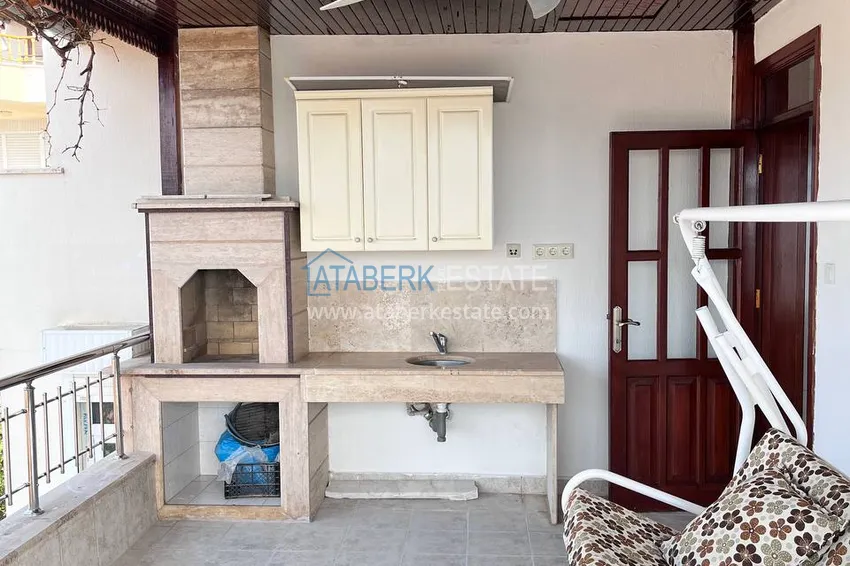 Kupuj  Czterokondygnacyjna kamienica 3+2 z meblami i widokiem na morze — Alanya, Kestel 36 